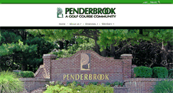 Desktop Screenshot of penderbrook.com