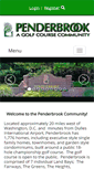 Mobile Screenshot of penderbrook.com