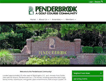 Tablet Screenshot of penderbrook.com